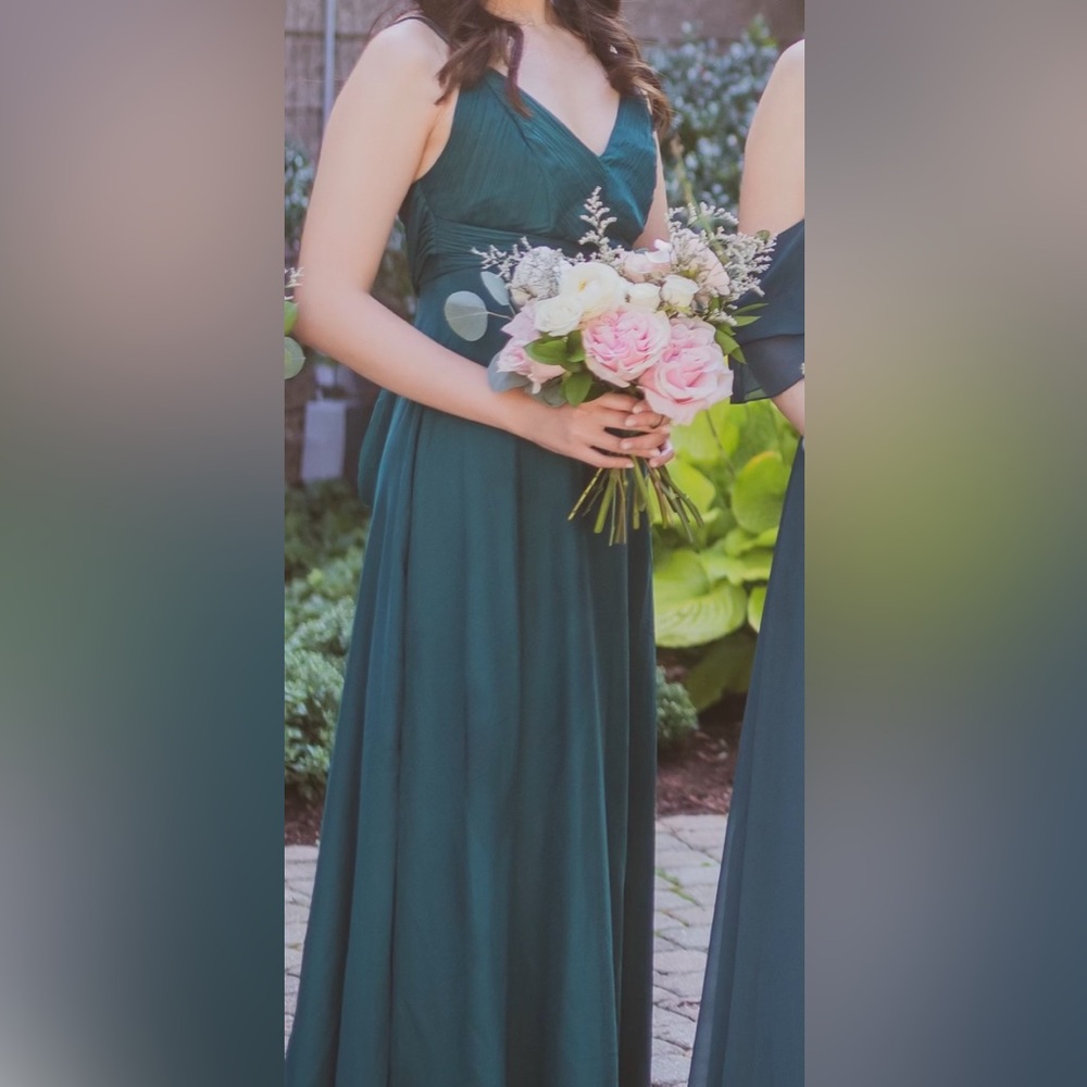 Elegant Teal Women's Dress